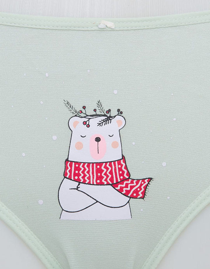Nevada Xmas 5 Back Print Women's Panties