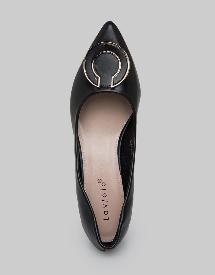 Laviola Feed Buckle Sepatu Pantofel Wanita