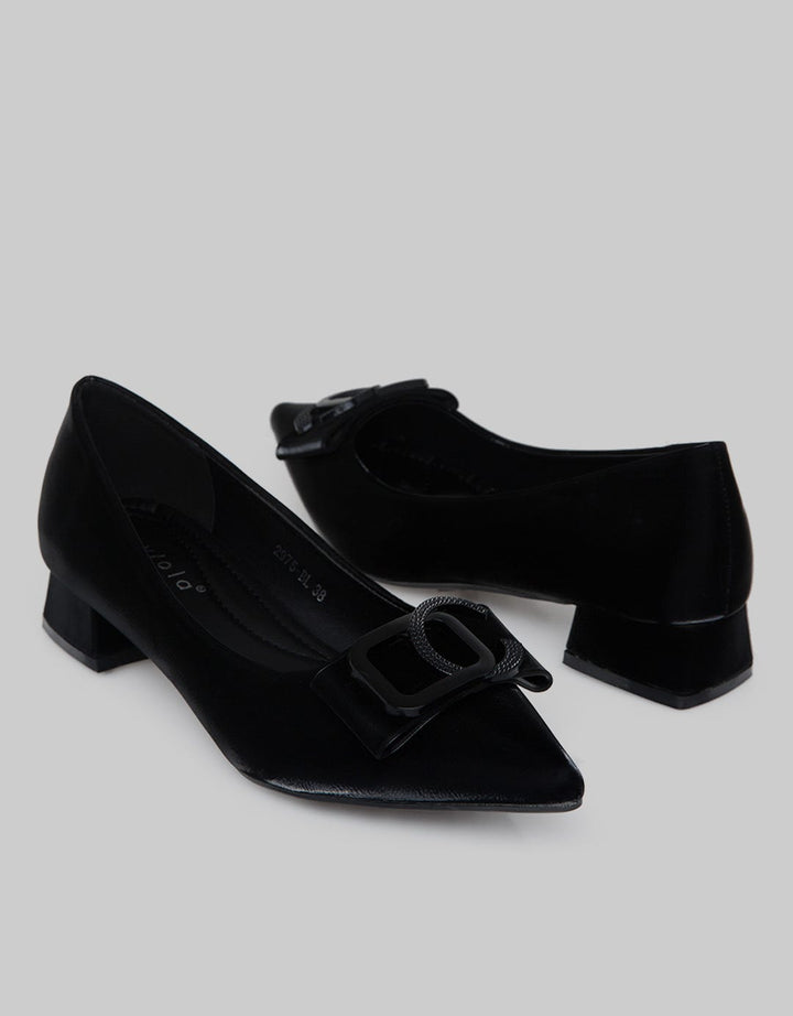 Laviola Ribbon Point Sepatu Heels Wanita