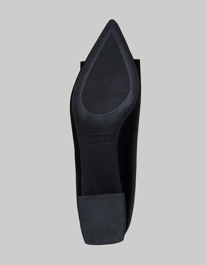 Laviola Ribbon Point Sepatu Heels Wanita