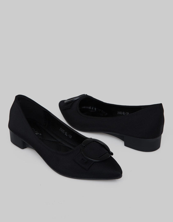 Laviola Flat Shoes Wanita Buckle