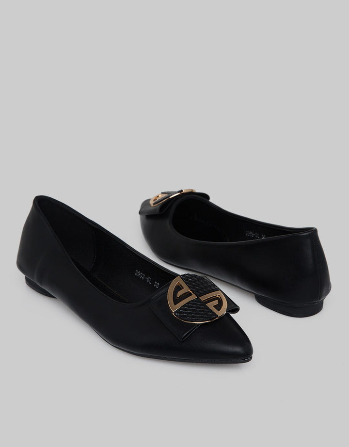 Laviola Goldy Sepatu Flat Wanita