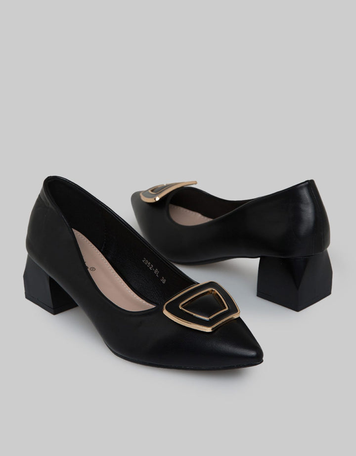 Laviola Feed Buckle Sepatu Pantofel Wanita