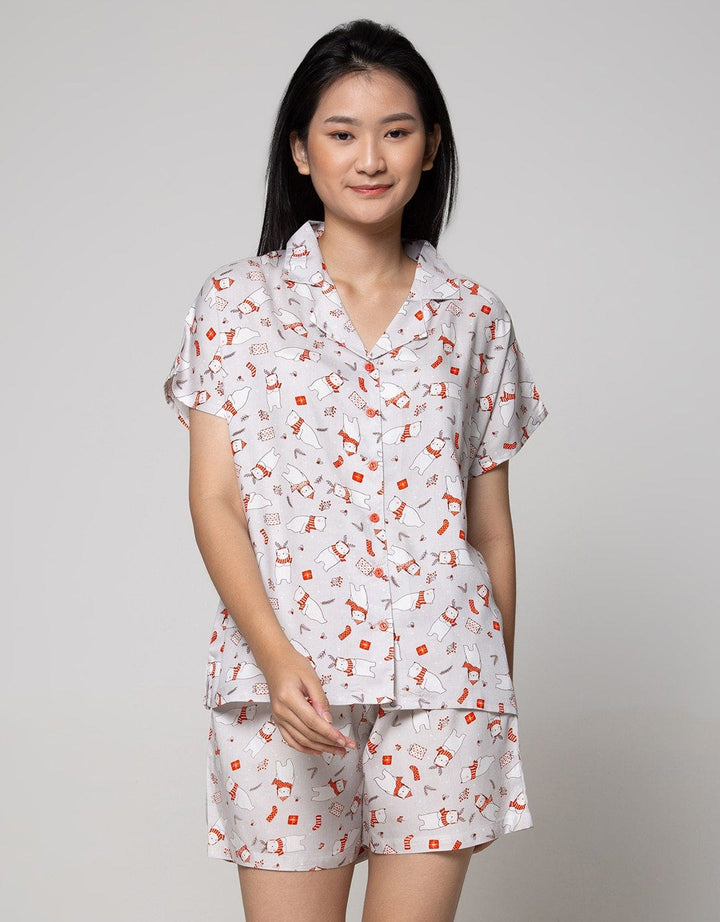 Nevada Short Sleeve Pyjama Shorts