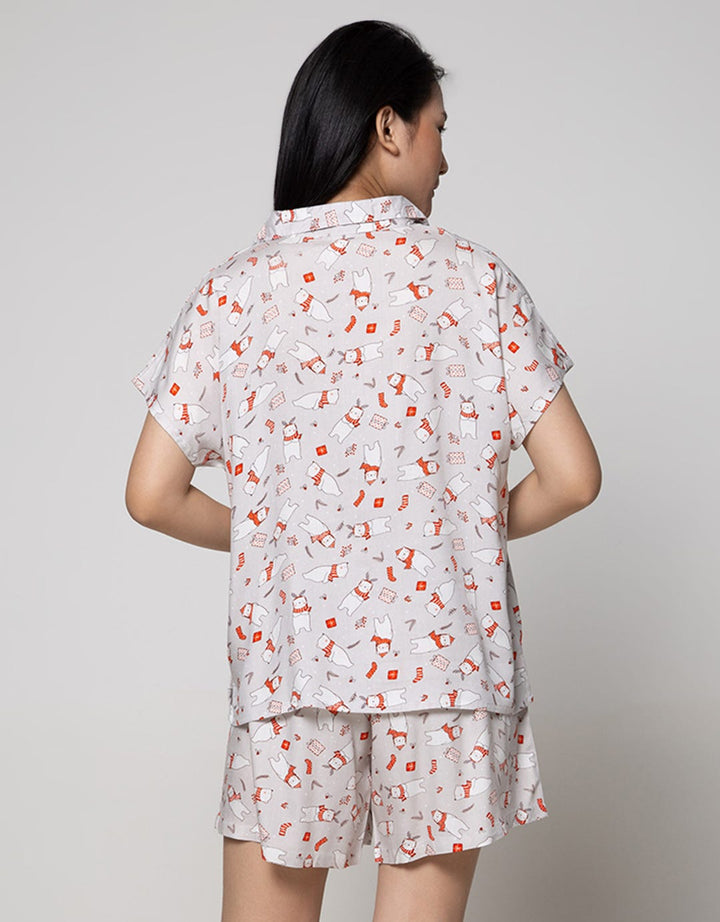Nevada Short Sleeve Pyjama Shorts