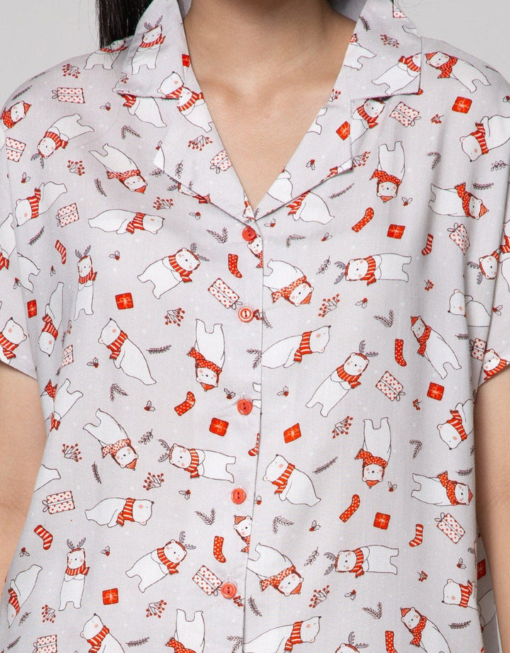 Nevada Short Sleeve Pyjama Shorts