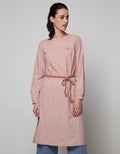 Expand Blouse Graphic Drop Sleeve