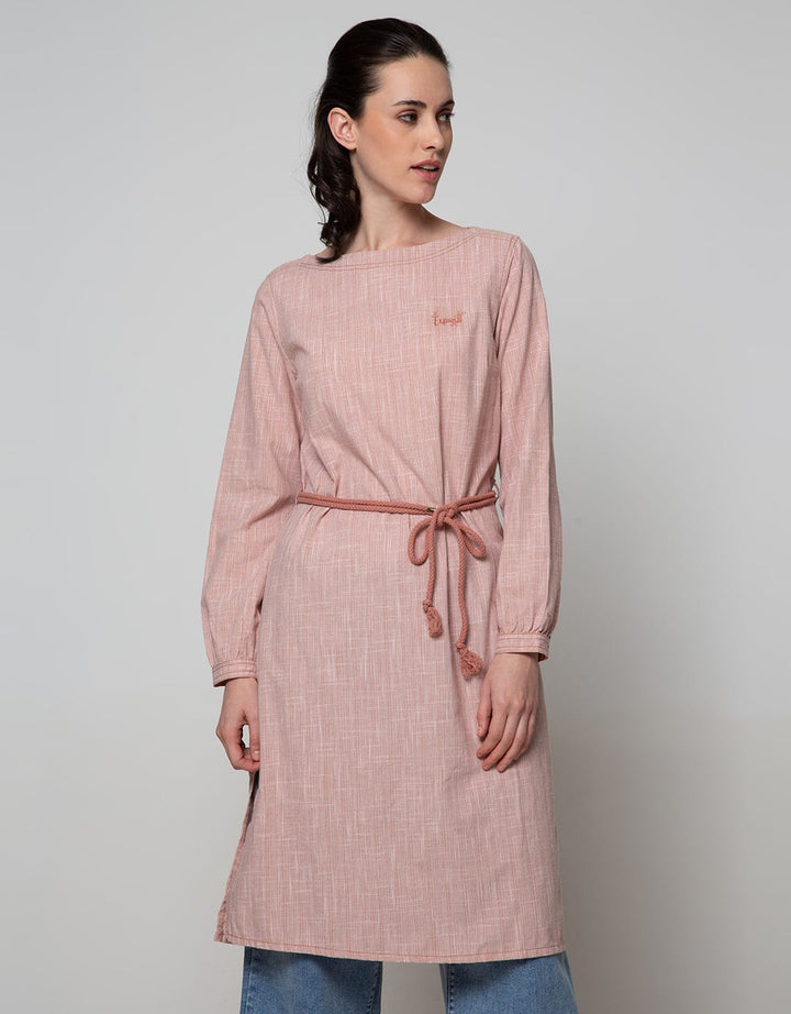 Expand Blouse Graphic Drop Sleeve