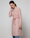 Expand Blouse Graphic Drop Sleeve