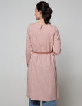 Expand Blouse Graphic Drop Sleeve
