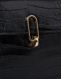 Connexion Clutch Crocodile Texture Peony3