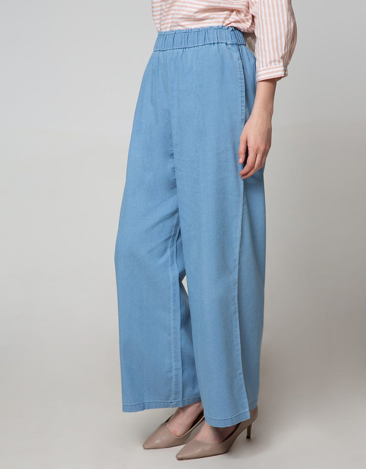 Annisa Denim Long Pants Palazzo