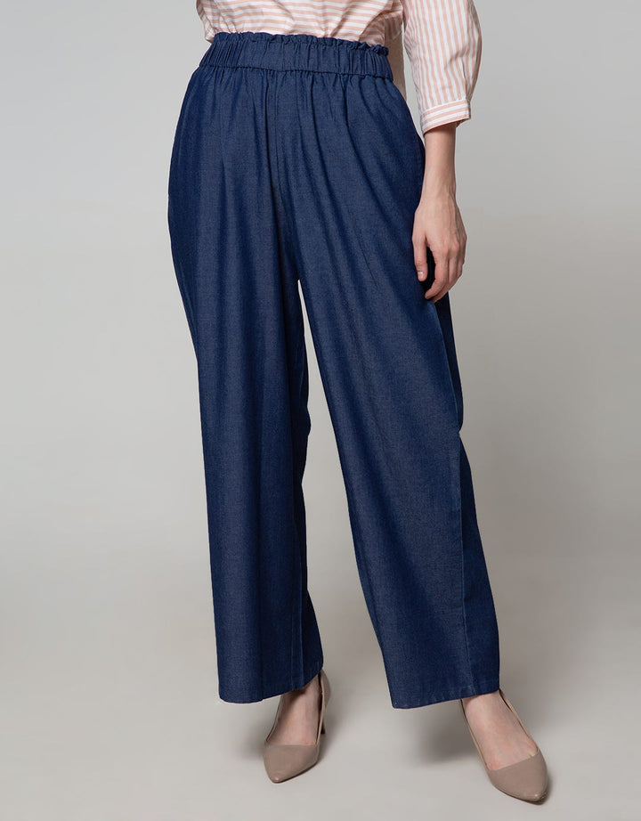 Annisa Denim Long Pants Palazzo