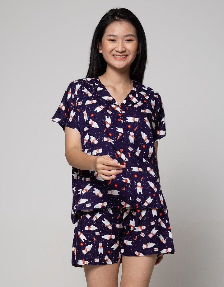 Nevada Short Sleeve Pyjama Shorts