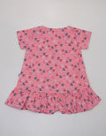 Pingu Dress Short Sleeve Baby Perempuan Print Doll