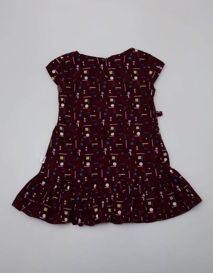 Pingu Motif Print Dress Baby
