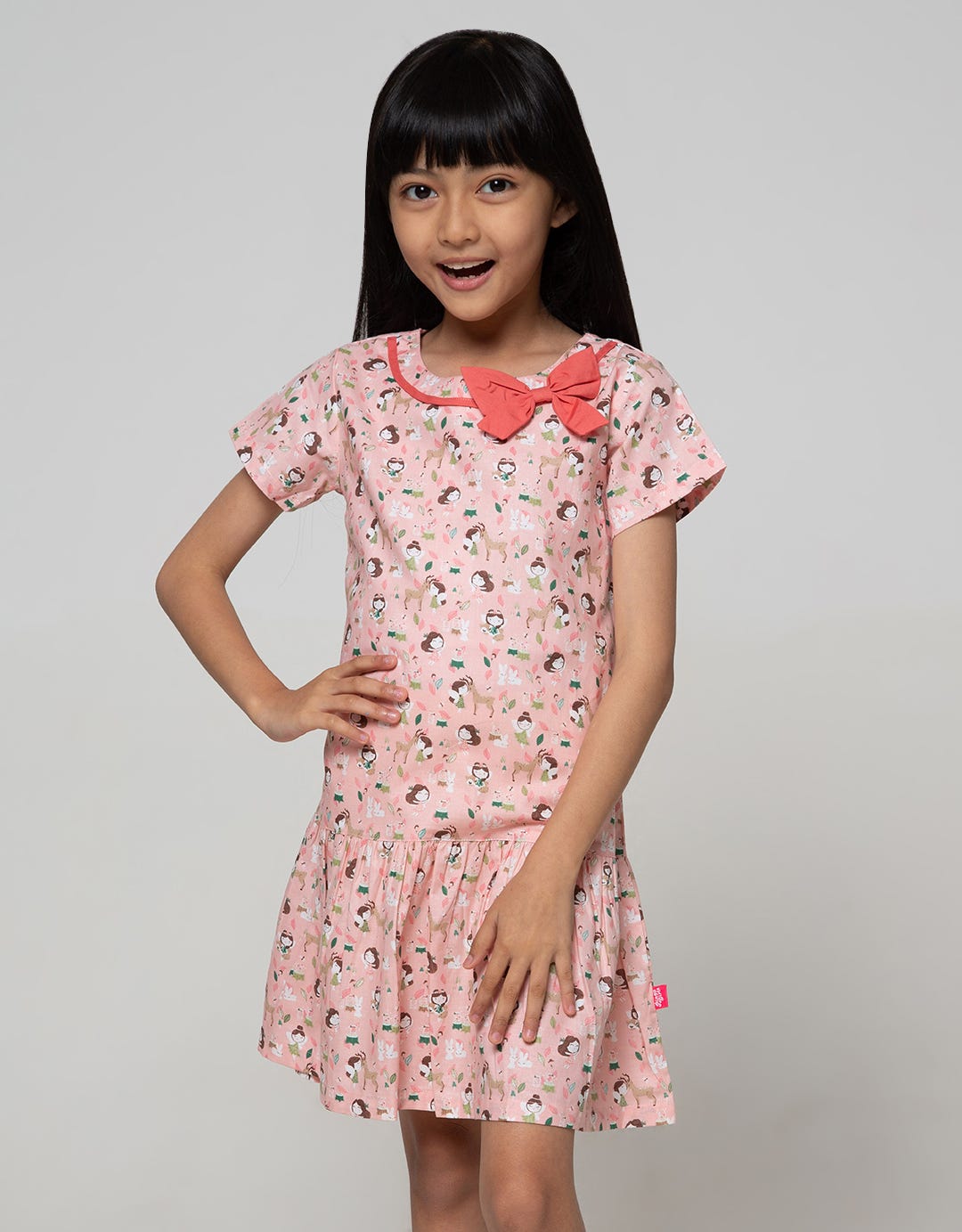 Pingu Dress Anak Perempuan
