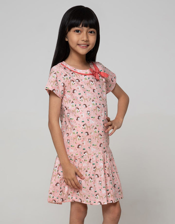 Pingu Dress Anak Perempuan