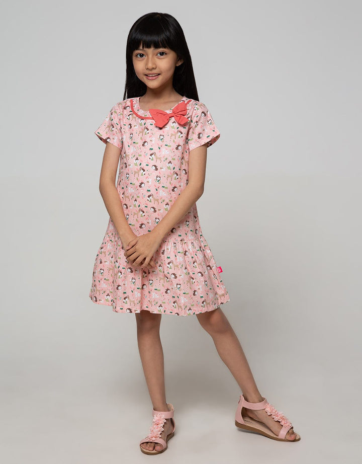 Pingu Dress Anak Perempuan