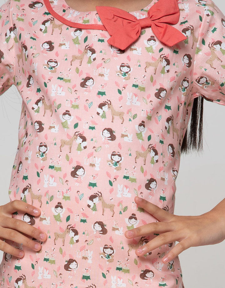 Pingu Dress Anak Perempuan