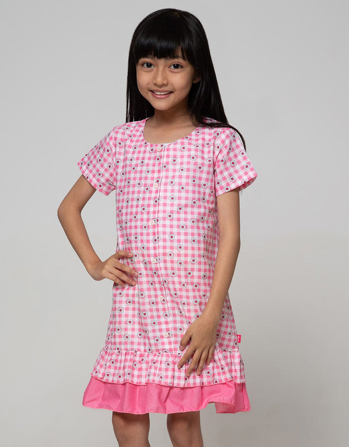 Pingu Dress Anak Perempuan Simple