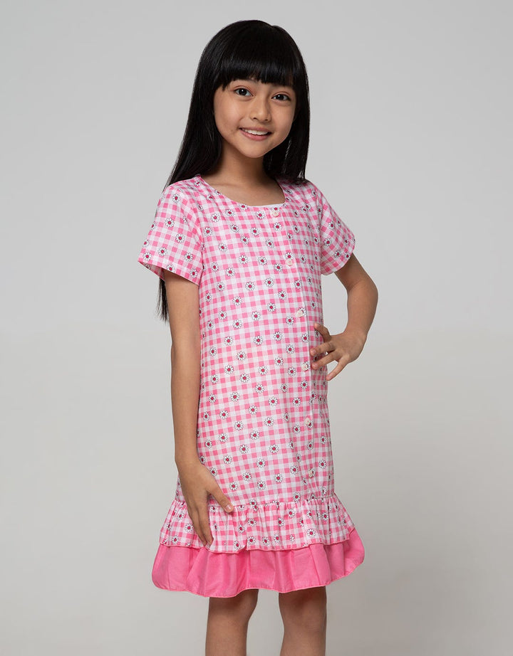 Pingu Dress Anak Perempuan Simple