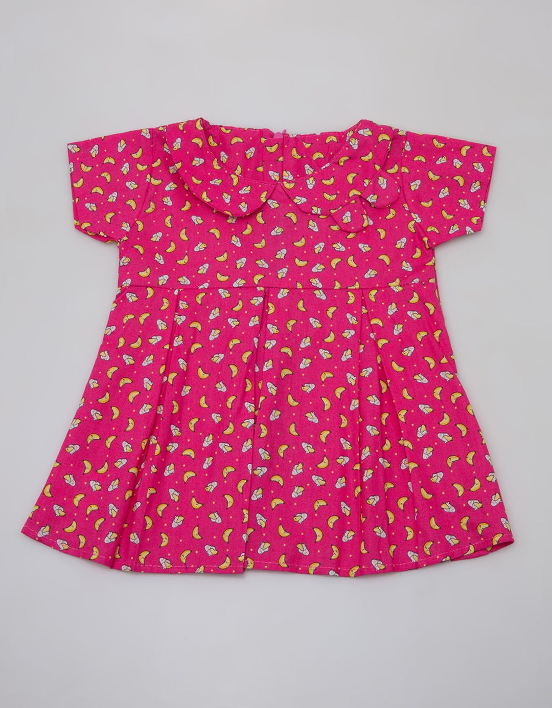 Pingu Dress Short Sleeve Baby Perempuan Full Print
