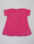 Pingu Dress Short Sleeve Baby Girl Full Print