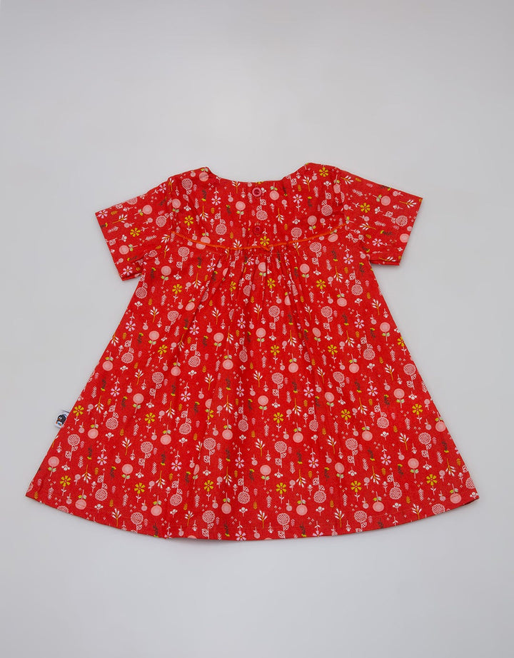 Pingu Plant Dress Baby Perempuan