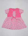 Pingu Flower Check Dress Baby