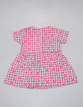 Pingu Flower Check Dress Baby