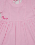 Pingu Bordir Logo Brand Dress Anak
