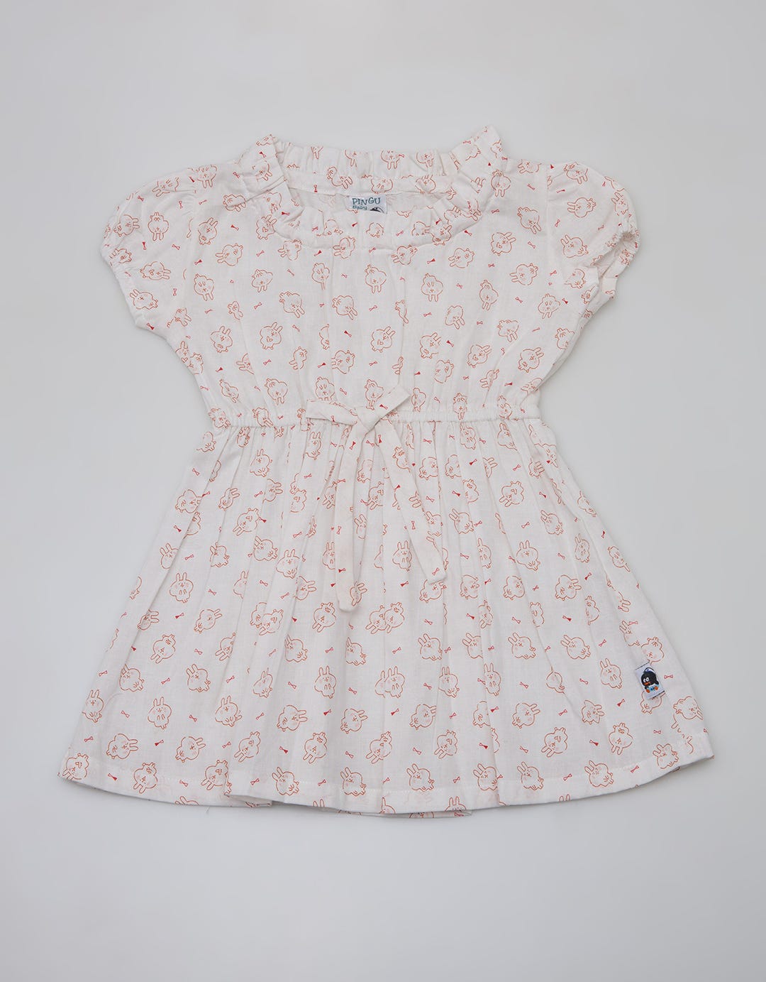 Pingu Full Print Baby Dress