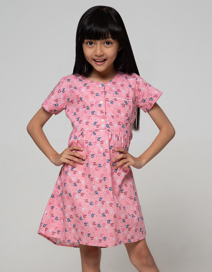 Pingu Dress Anak Perempuan