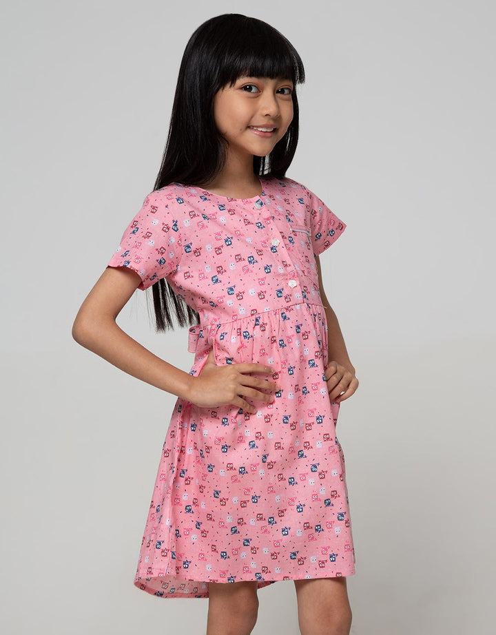 Pingu Dress Anak Perempuan