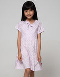 Pingu Cat Moustache Dress Anak Perempuan