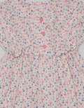 Pingu Dress Short Sleeve Baby Perempuan Double Pita