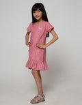 Pingu Pocket Dress Anak Perempuan