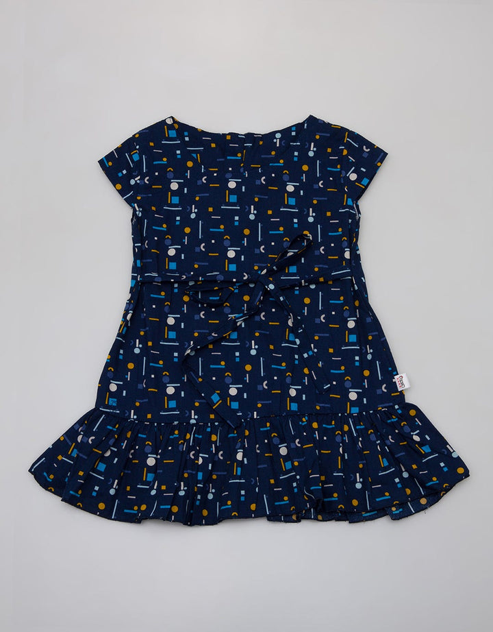Pingu Motif Print Dress Baby