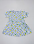 Pingu Lemon Stripe Dress Baby