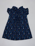 Pingu Dress Short Sleeve Baby Perempuan Zipper