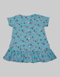 Pingu Dress Short Sleeve Baby Perempuan Print Doll