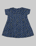 Pingu Dress Short Sleeve Baby Girl Full Print