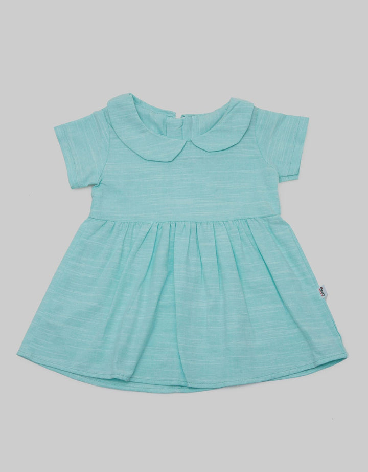 Pingu Dress Short Sleeve Baby Perempuan Plain