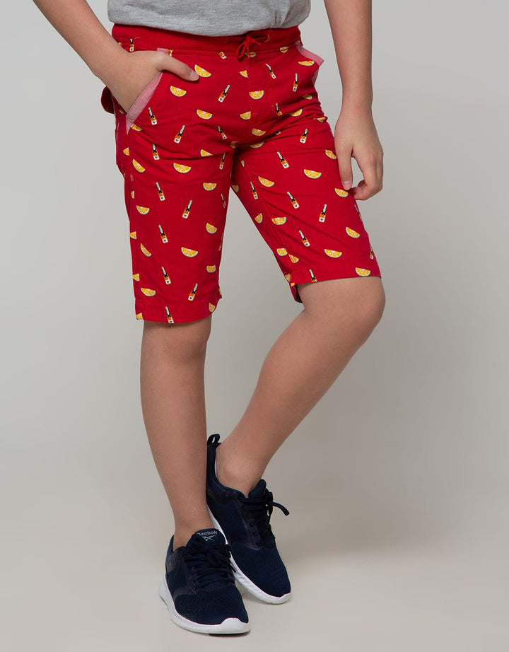 Pingu Celana Pendek Anak Laki Laki Print Fruit