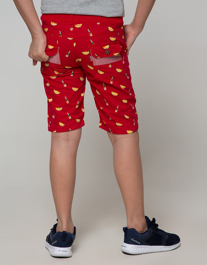 Pingu Celana Pendek Anak Laki Laki Print Fruit