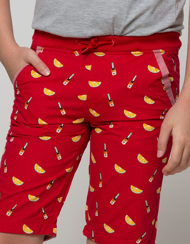 Pingu Celana Pendek Anak Laki Laki Print Fruit