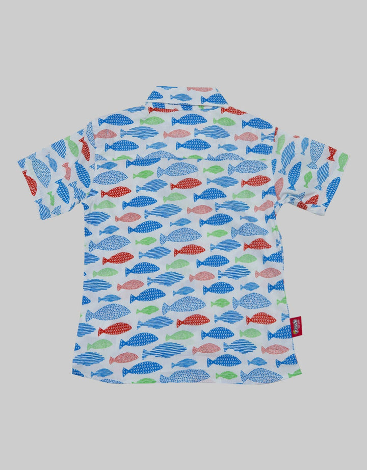 Pingu Kemeja Pendek Baby Laki Laki Fish