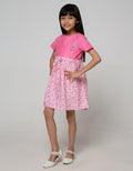 Pingu Flower Dress Anak Perempuan
