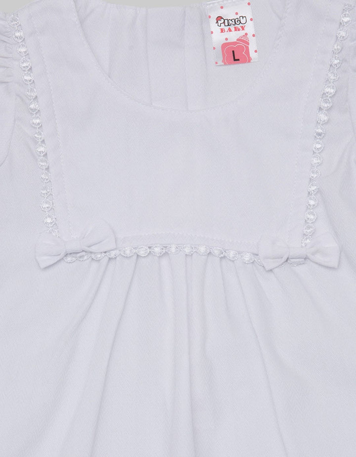 Pingu Ribbon Detail Dress Baby